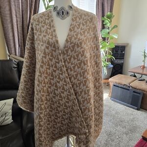 Michael Kors Tan and Cream Wrap